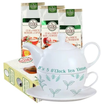 Fruit Tea Lover’s Kit – Set Tea for One cu 3 ceaiuri de fructe si filtre - Img 2