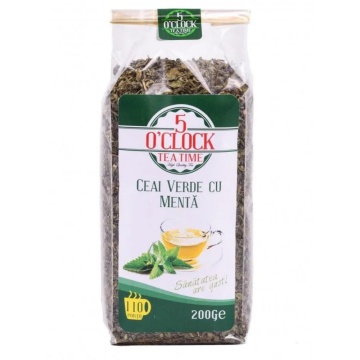 5 O'Clock Tea Ceai Verde cu Menta 200g