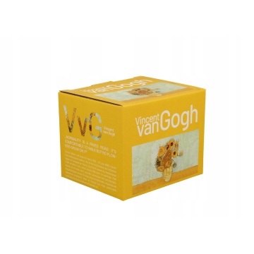 Cana din portelan 430 ml, Sunflowers - V. van Gogh - Img 2