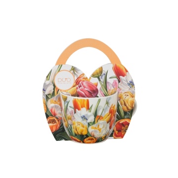 Cana din portelan 460 ml, model lalele, TULIPS - Img 2