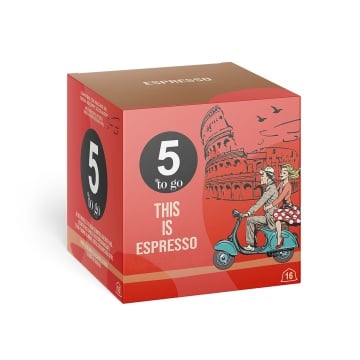 5 to go Capsule ESPRESSO_Compatibile DolceGusto