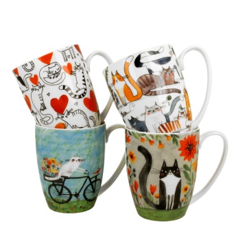 Set 4 Cani 360ml Cat's World - Img 3