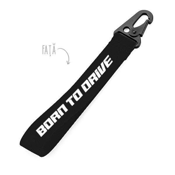 Breloc textil Born To Drive - TruckerBoy