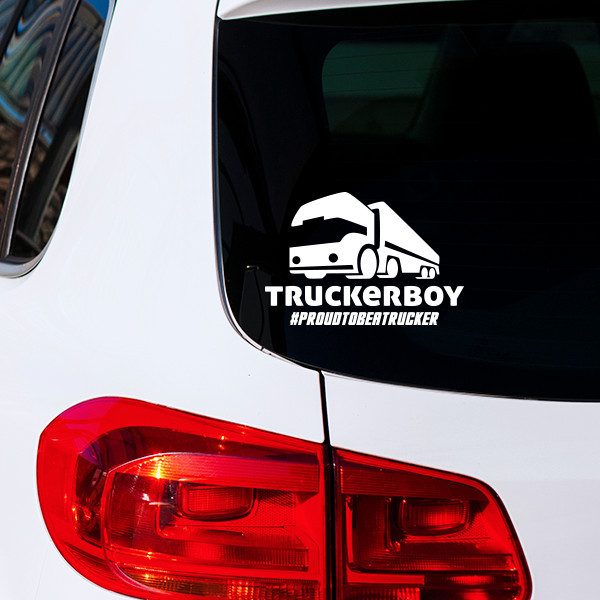 Sticker masina Truckerboy