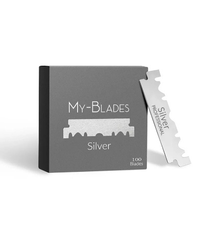 Lame de ras – My Blades – Silver – 100buc