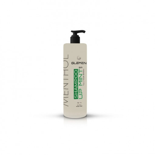 Sampon pentru Par - Glemen - Menthol - 1000 ml