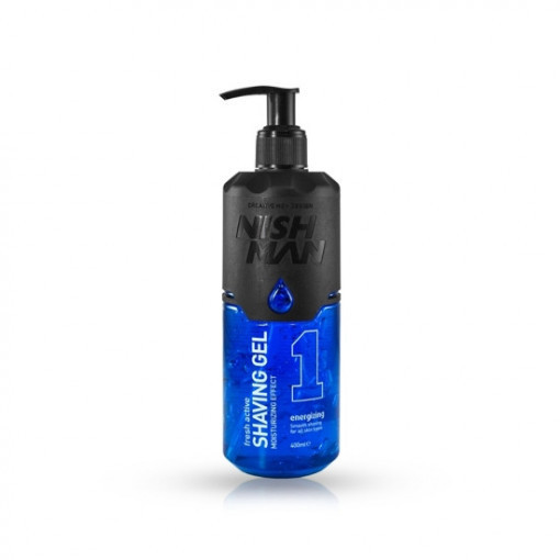 Gel de ras – Nish Man – 1 Energizing – 400ml