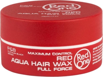 44916) RedOne Ceara de par RedOne Full Force Aqua Hair Wax Red 150 ml - rosu