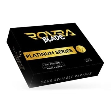 Lame pentru ras – ROVRA – Platinum – 100 taisuri - Img 1