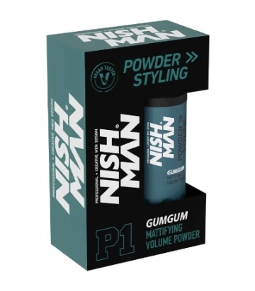 Pudra de volum Nish Man P1 Gumgum 20g - Img 2