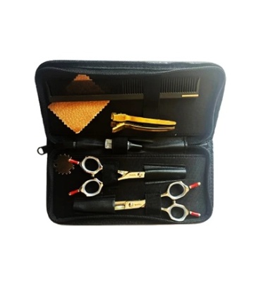 Set foarfece cu pieptene si clipsuri – Rovra – Student Series – 5.5 inch - Img 3
