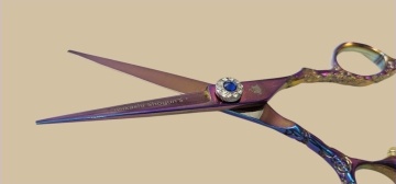 Foarfeca de tuns Mikashi Shogun’s Rainbow vg7 5.5 inch - Img 2