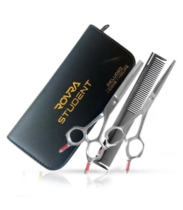 Set foarfece cu pieptene si clipsuri – Rovra – Student Series – 5.5 inch - Img 1