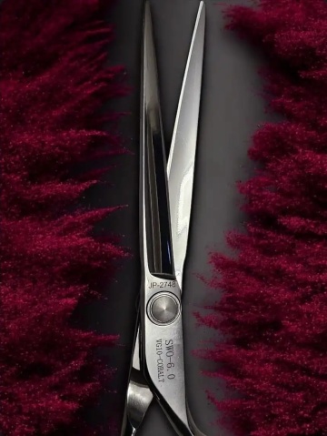 Foarfeca de tuns Mikashi Shogun’S PARIS SUPER COBALT 5.5 inch - Img 3