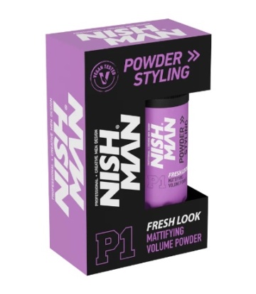 Pudra de volum Nish Man P1 Fresh Look 20g
