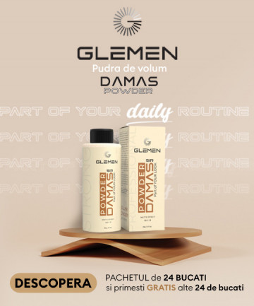 Pachet promo - Glemen - Pudra de volum - Damas - 24 + 24 GRATIS
