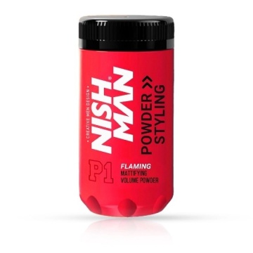 Pudra de volum - NISH MAN - FLAMING - 20 gr