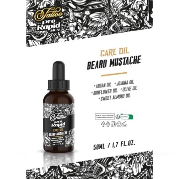 Ulei - PRORAPID - de barba si mustata 50 ml - Img 2