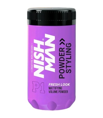 Pudra de volum Nish Man P1 Fresh Look 20g - Img 2