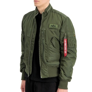 ALPHA INDUSTRIES ENGINE JAKNA DGREEN