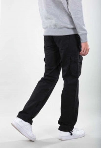 ALPHA INDUSTRIES JET PANTALONE BLACK
