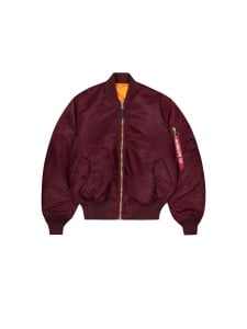 ALPHA INDUSTRIES MA1 JAKNA DCHERRY
