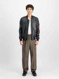 ALPHA INDUSTRIES 156141 03 MA1 KOŽNA JAKNA BLACK