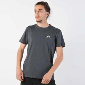 ALPHA INDUSTRIES MAJICA SLOGO GREYB