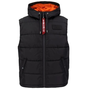 ALPHA INDUSTRIES 118110 03 PRSLUK HOODED FD BLK