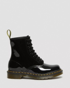 DR. MARTENS 1460 CIZME PATENT LAMPER BLK