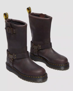 DR. MARTENS ANISTONE 319901201  HI CIZME DBROWN