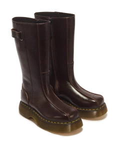 DR. MARTENS 43156200 BUZZ Hi CIZME DARK BROWN