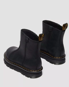 DR. MARTENS 42662001 ZEBZAG RIGEER CIZME BLACK
