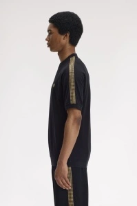 FRED PERRY M2307 102 CROSS MAJICA BLK
