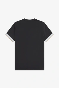 FRED PERRY M2396 R88 CUFT MAJICA BLACK