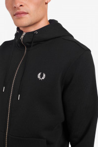 FRED PERRY DUKS ZIP KAP BLK 198 J7536 198