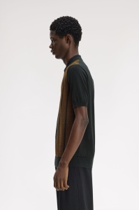 FRED PERRY K3306 Q20 PANEL MAJICA NGREEN