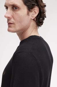 FRED PERRY K1309 102 PIKE DŽEMPER BLK