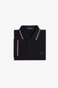 FRED PERRY M3600 10B POLO MAJICA BLKBBBO