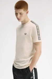 FRED PERRY M4613 28B RINGER MAJICA ECRUN
