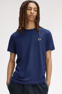 FRED PERRY M3519 215 RINGER MAJICA FNAVY