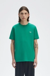 FRED PERRY RINGER MAJICA LGREEN