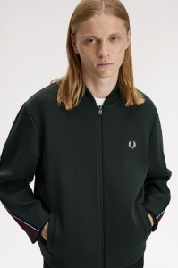 FRED PERRY J2328 Q20 STRIPE JAKNA NGREEN
