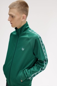 FRED PERRY J5557 Z18 TAPED JAKNA SGREEN