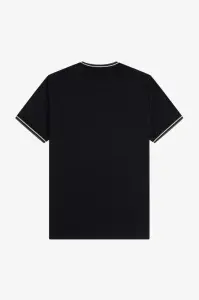 FRED PERRY M1588 W54 TWIN MAJICA BLKELWG