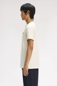FRED PERRY M1588 79B TWIN MAJICA ECRUDCB