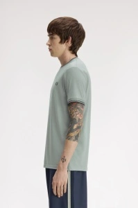 FRED PERRY M1588 71C TWIN MAJICA SBLUEDA