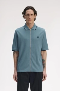 FRED PERRY M1763 Z20 ZIP POLO MAJICA