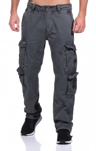 JET LAG FW012 PANTALONE CHARCOAL