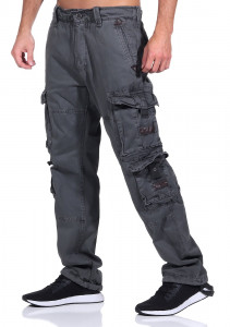 JET LAG FW012 PANTALONE CHARCOAL
